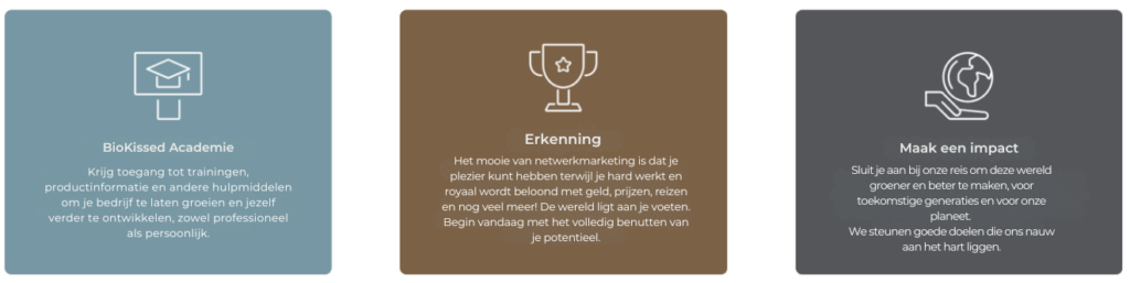 Passief Inkomen verdienen waarom werken bij Biokissed vervolg